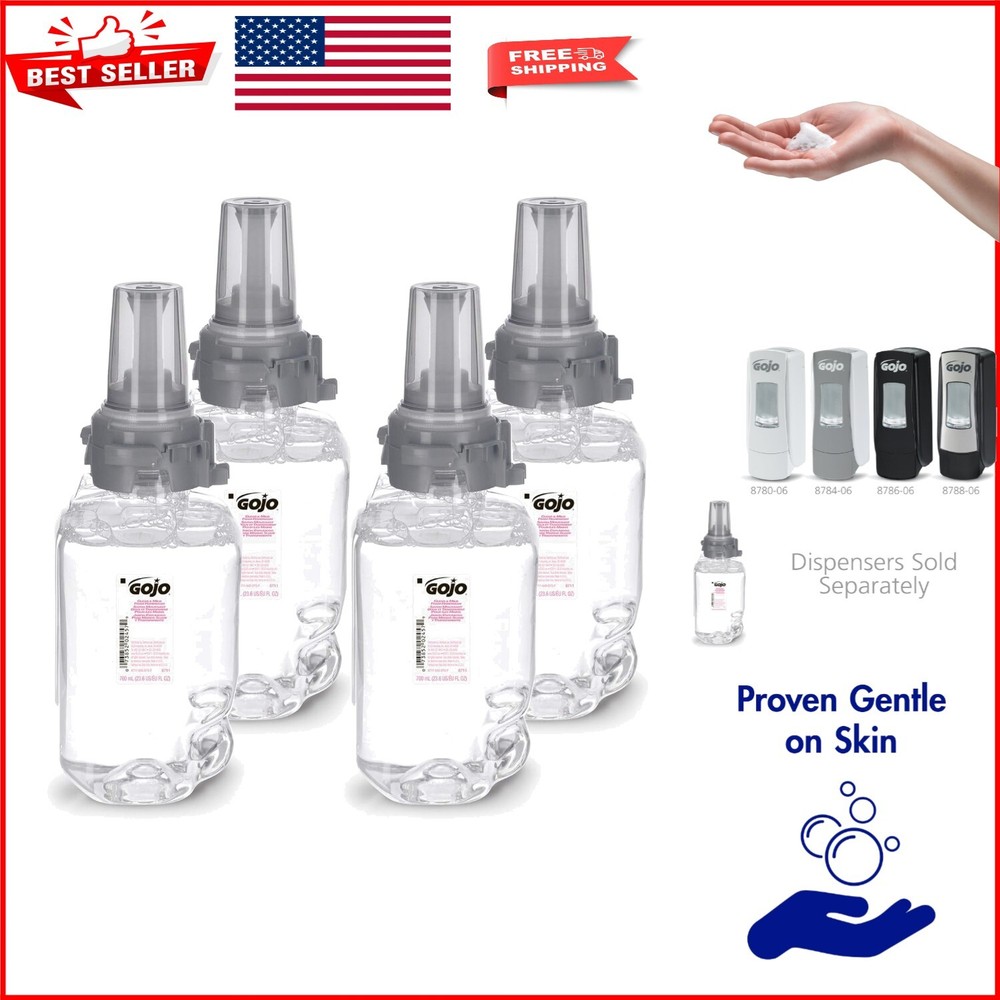 Gentle Foam Handwash Refill Set 4 x 700mL EcoLogo Certified Fragrance Free