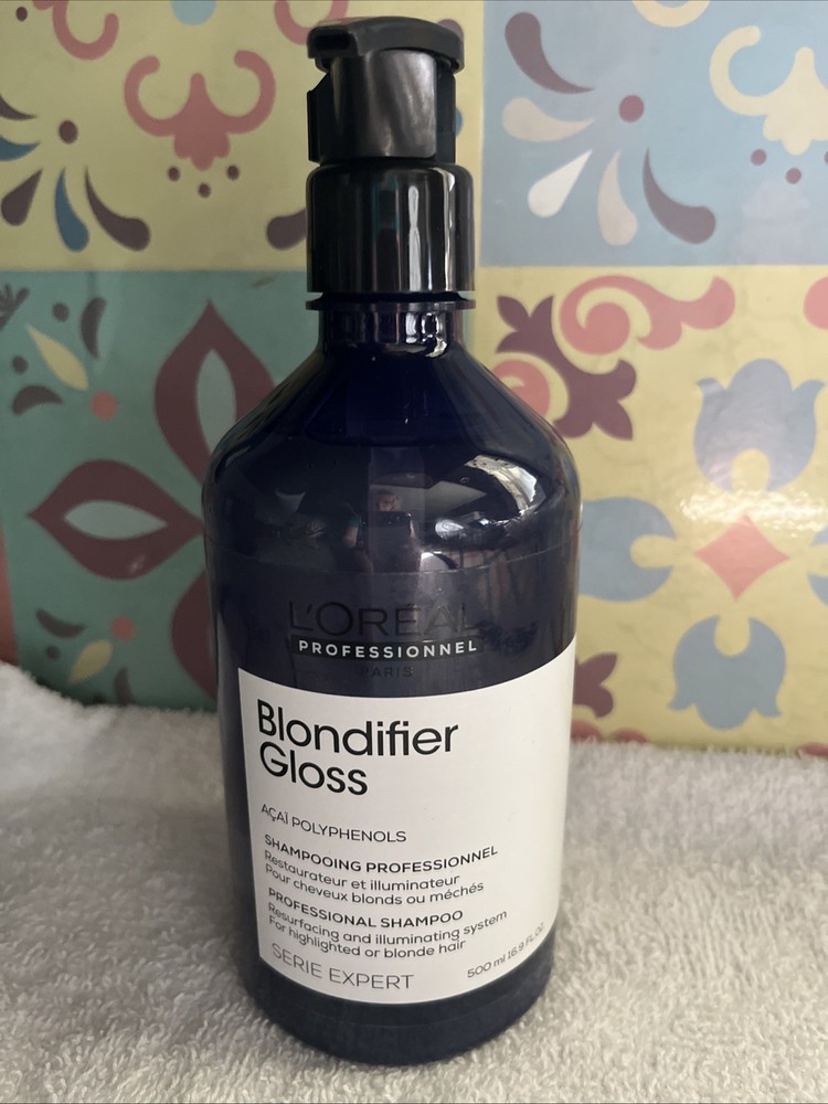 Loreal Serie Expert Blondifier Gloss Treatment 16.9 oz for Brighter Blonde Hair