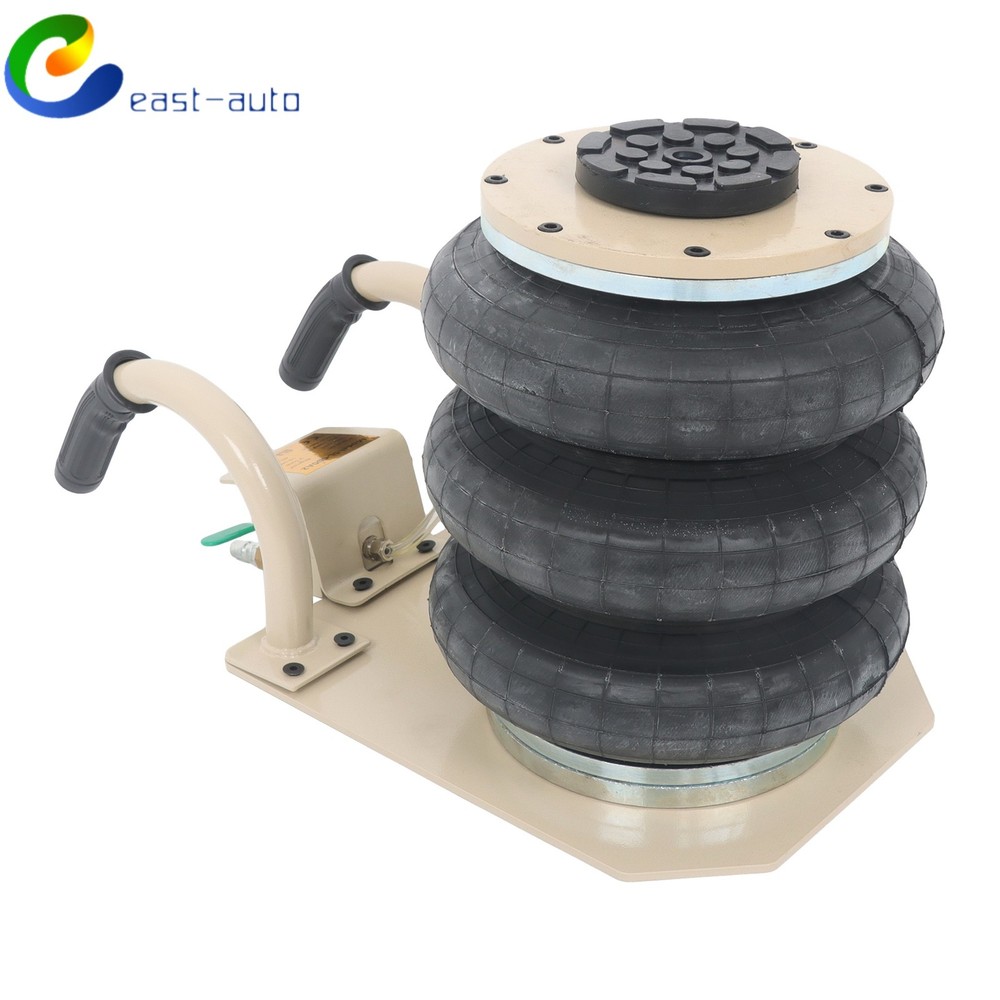 3 Ton/6600 lb Triple Bag Air Jack Pneumatic Jack 17.7