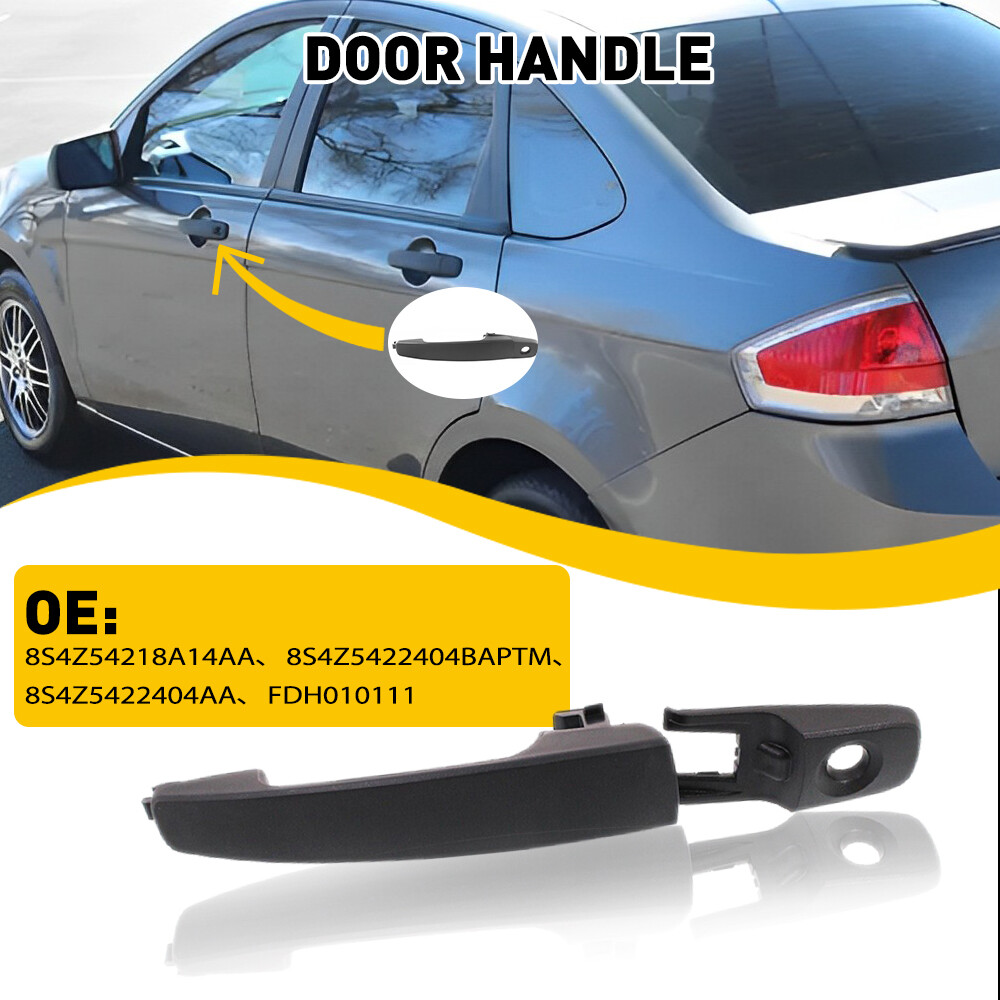 2008-2011 Ford Focus Driver Side Primed Plastic Exterior Door Handle  