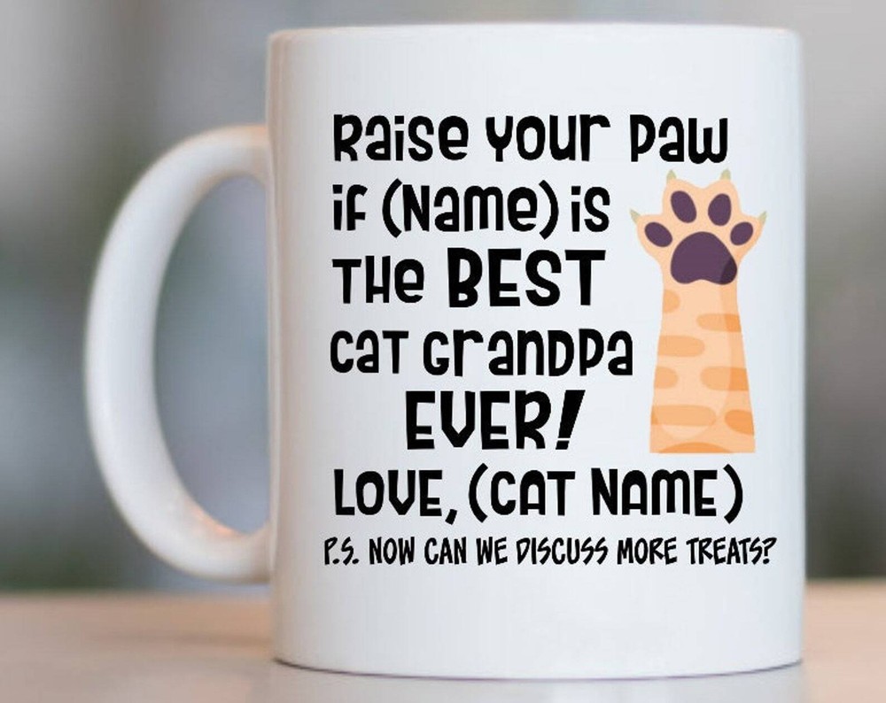 Cat Grandpa Gift Grandpa Cat Cat Grandpa Mug Cat Mug Cat Gift Cat Grandpa Coffee