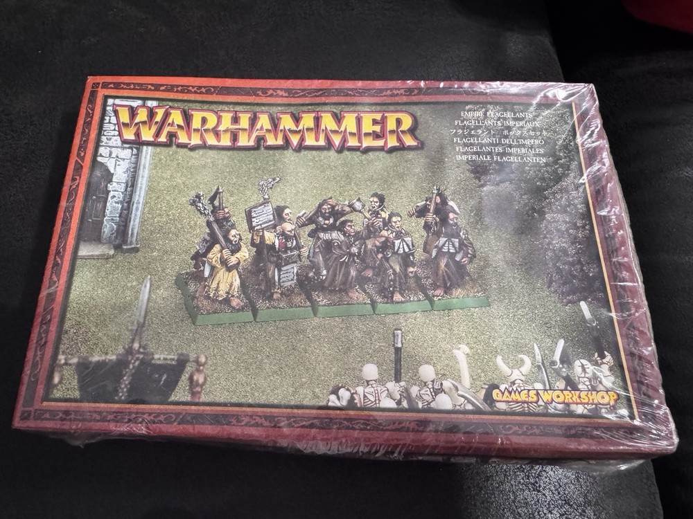 Warhammer Empire Flagellants Miniatures Set for Tabletop Battles