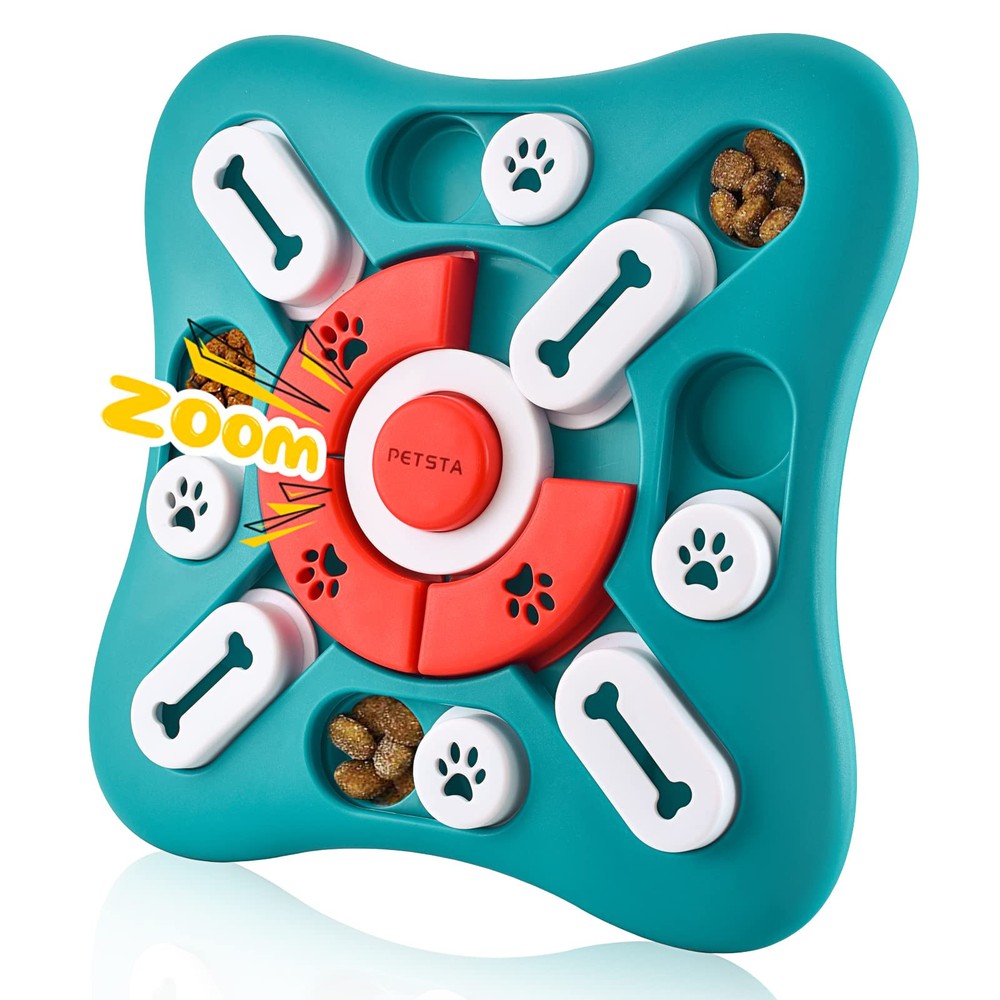 Dog Puzzle Toys, Treat Dispensing Dog Enrichment Toys for IQ Training and Bra...