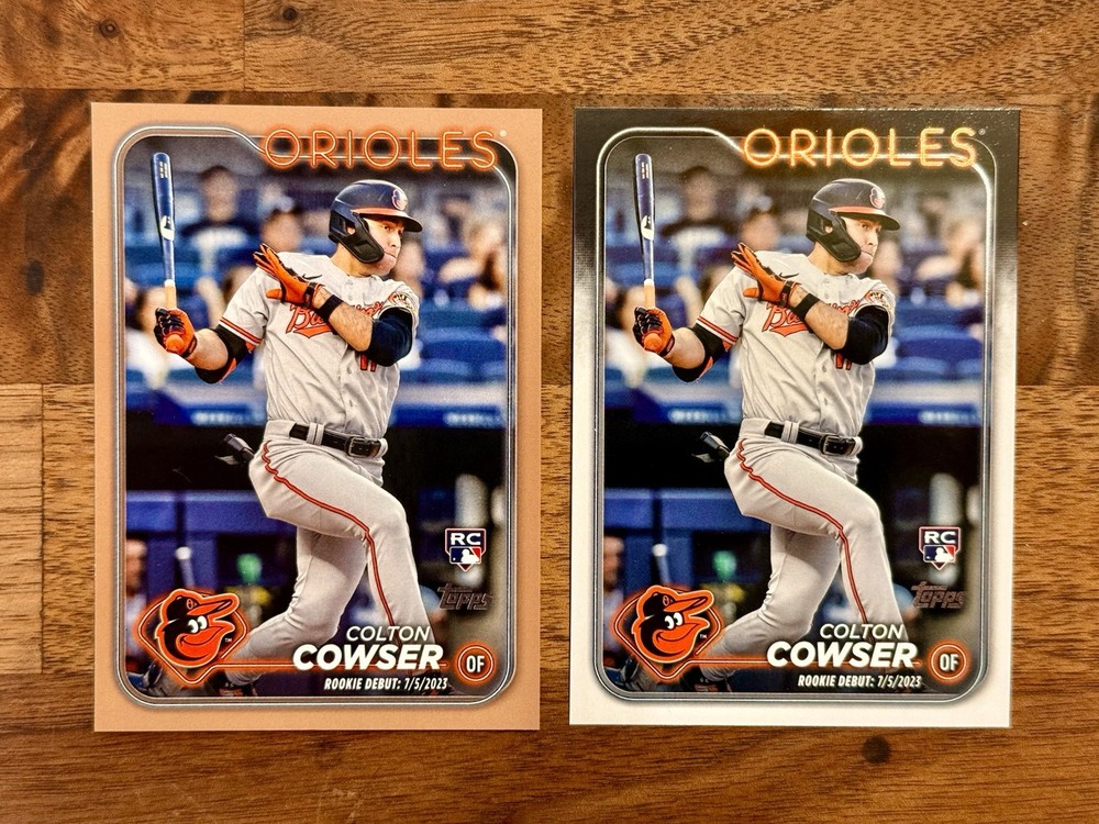 2024 Topps Update ⚾️ Colton Cowser Rookie Debut Gold /2024 #US72 Orioles
