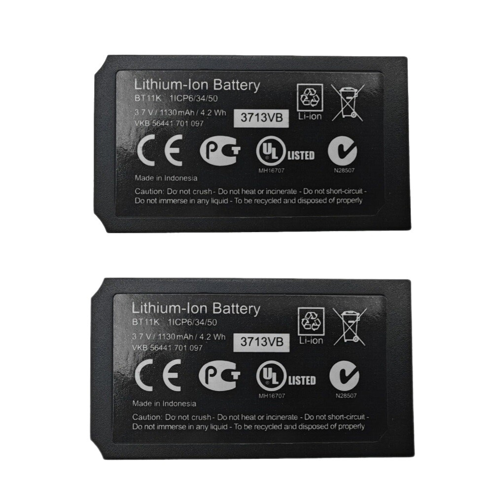 US STOCK 2pcs BT11K 1130mAh 3.7V Ni-MH Rechargeable Battery