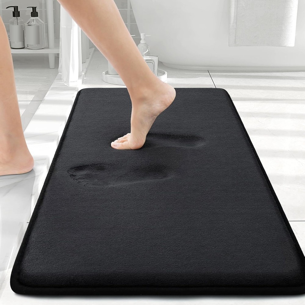Smiry Memory Foam Bath Mat 30x20, Extra Soft and Absorbent 30