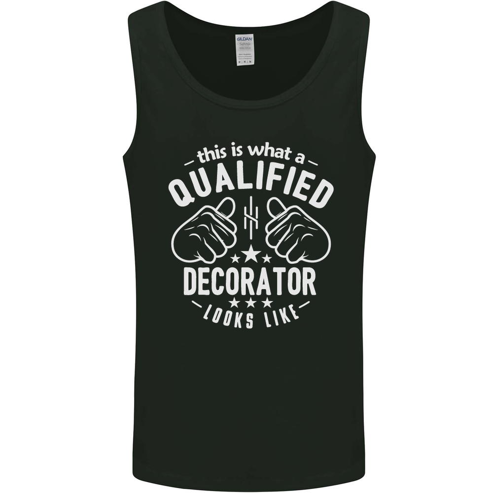 A Qualified Decorator Looks Like Mens Vest Tank Top