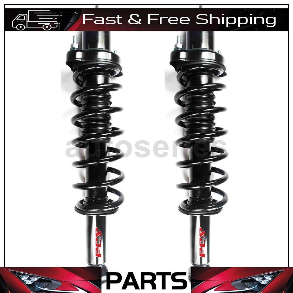 2 Rear Strut and Coil Spring Fits 2007 Jeep Compass Patriot