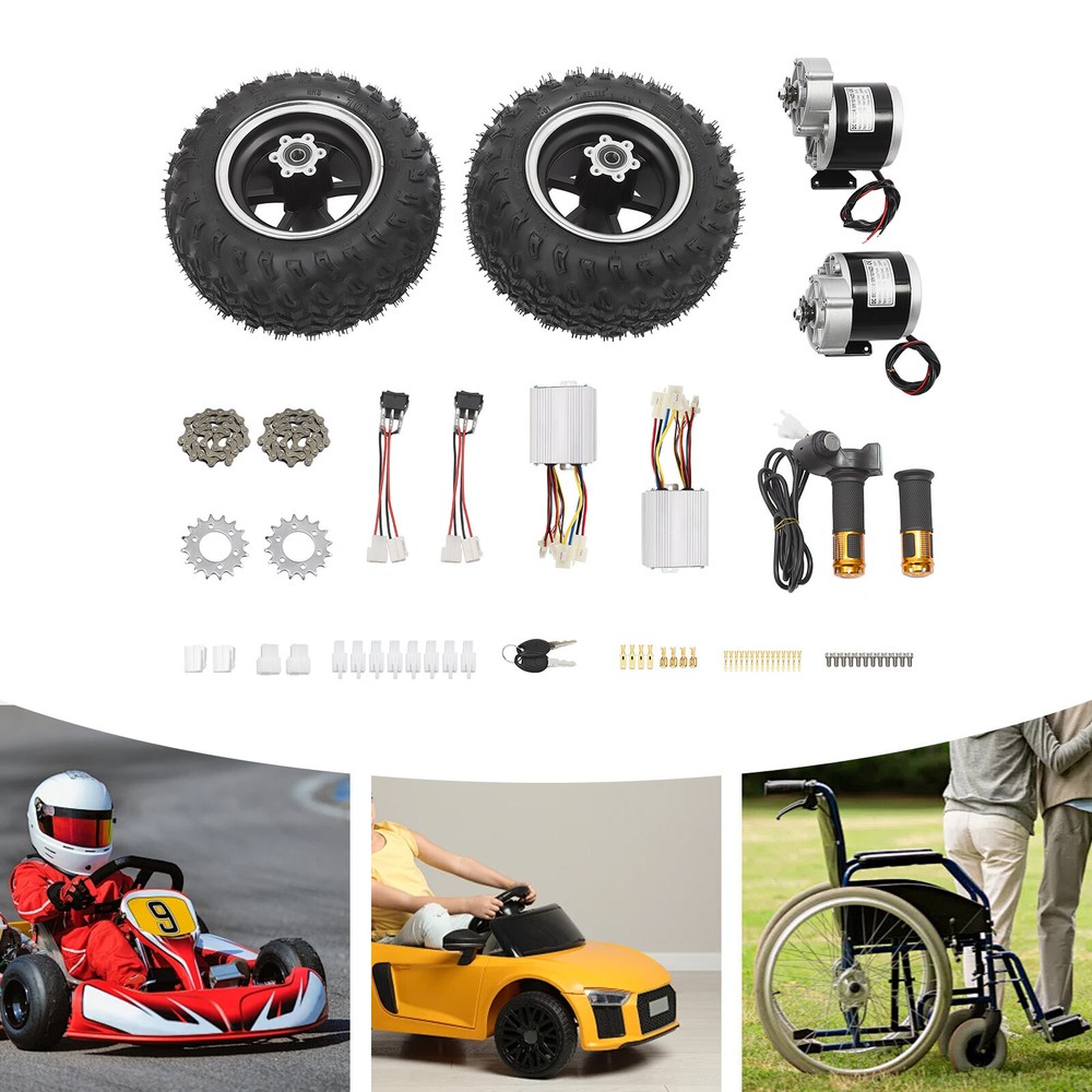 36V 350W Electric Beach Scooter Motor Wheel Conversion Kit  