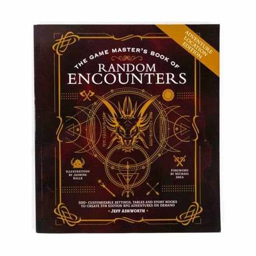 The Game Master's Book of Random Encounters - Paperback, by Jeff Ashworth - Good