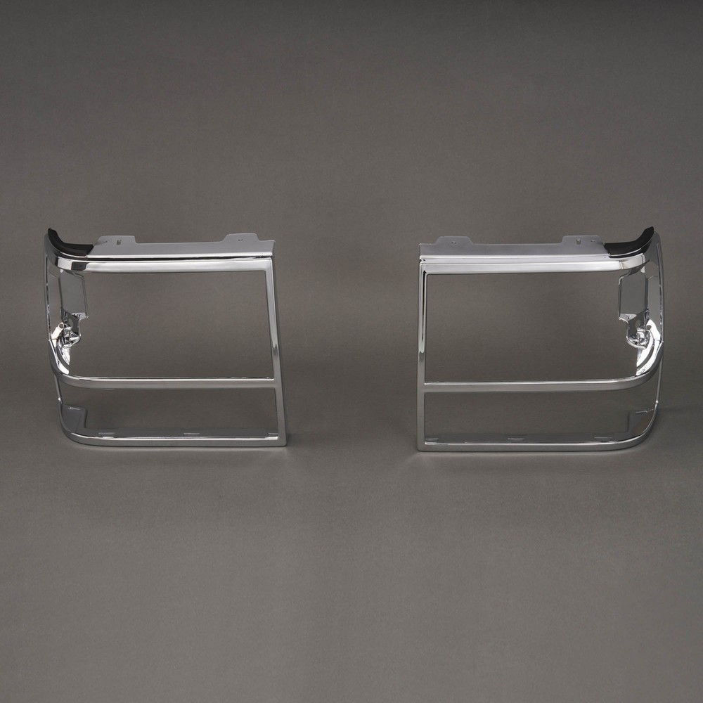 Ford Ranger Bronco Explorer 1989-94 Silver Headlight Bezel Cover