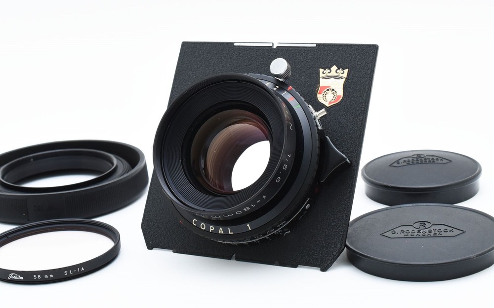 [MINT] Rodenstock Sironar N 180mm f/5.6 MC Large Format Lens COPAL 1 From JAPAN