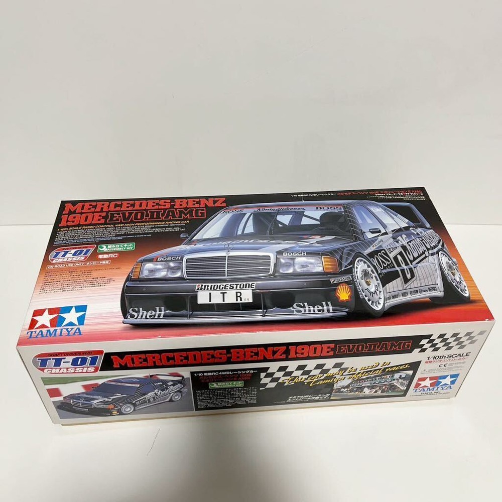Tamiya 1/10 Mercedes-Benz 190E Evolution II AMG TT-01 Chassis RC Kit