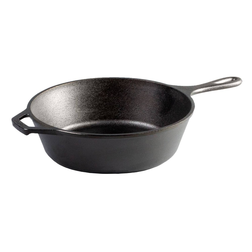 Lodge Logic L8DSK3 Pre-Seasoned Cast Iron Deep Skillet 10.5