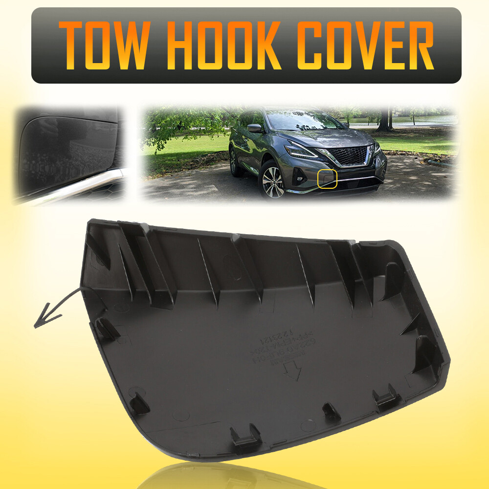2019-2021 Nissan Murano Front Bumper Tow Hook Cover 622A0-9UF0H - 2pc Set