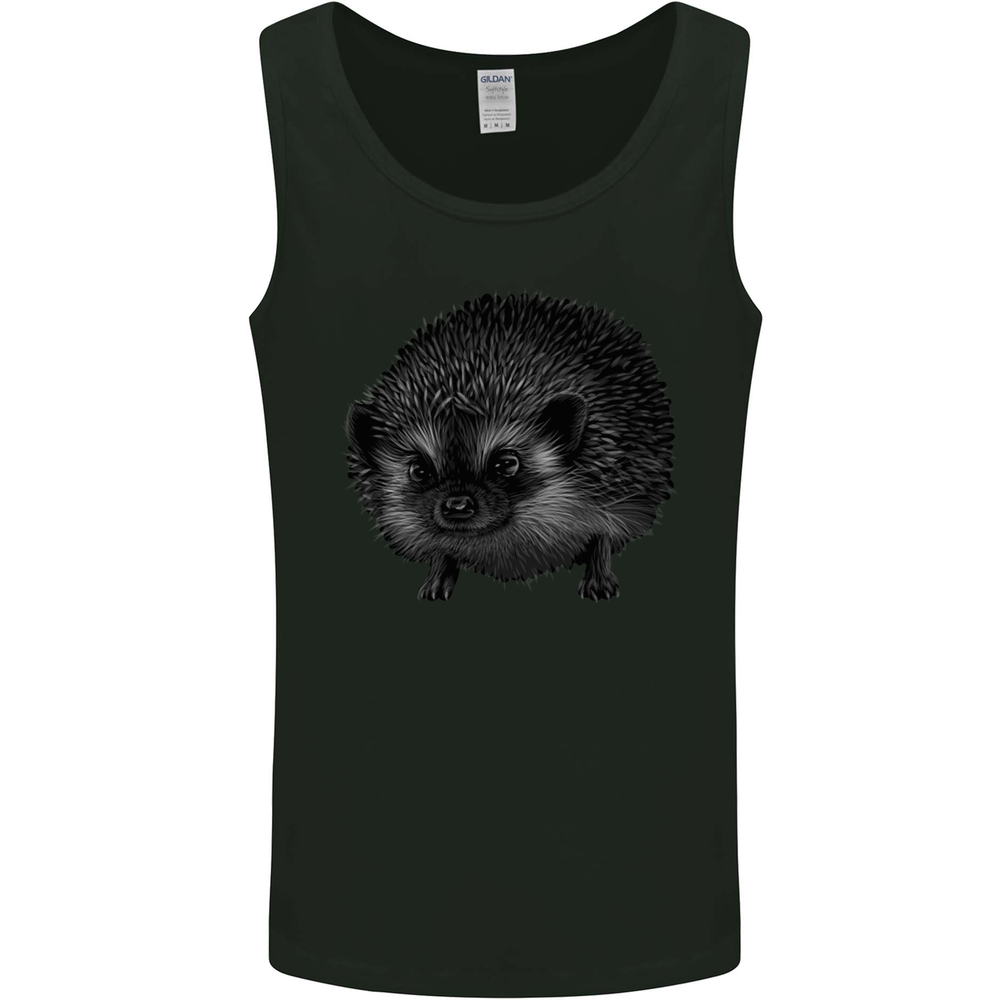A Hedgehog Drawing Mens Vest Tank Top