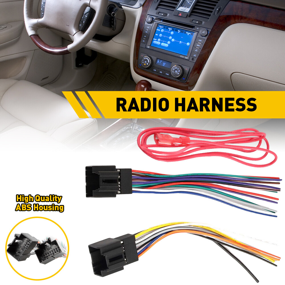 2006-2013 Buick Chevrolet Cadillac Car Stereo Radio Wiring Harness Adapter