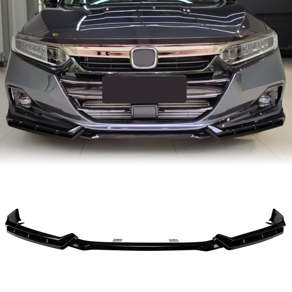 Front Lip Spoiler Compatible with 2021-2022 Honda Accord 10th Gen Sedan Front...