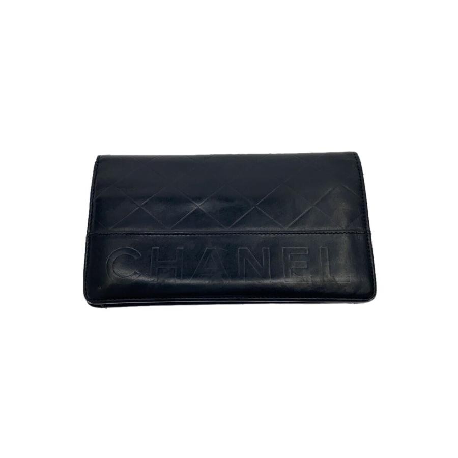 CHANEL Long Wallet/--/BLK/Women's from Japan