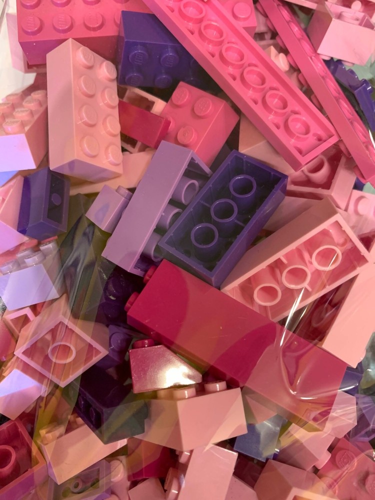 Lego Pink and Purple Standard Bricks 9.7 oz Bulk Pack Volume Discounts on 2+