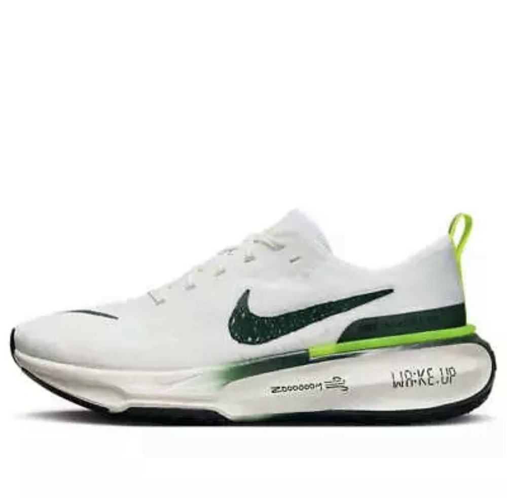 Nike ZoomX Invincible Run FK 3 Mens Running Shoes Green Sail Black FZ4018-100 Customizable NBY