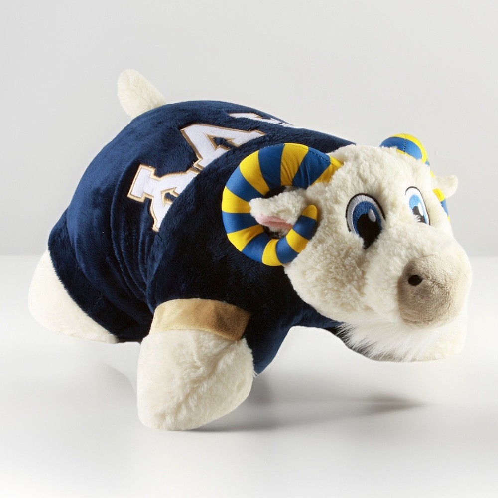 US Naval Academy Pillow Pet Goat Mascot Officially Licensed Navy Midshipmen
