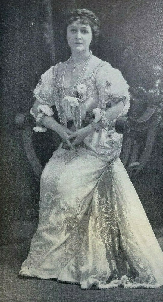 1906 Vintage Magazine Illustration Lulu Glaser Opera Prima Donna