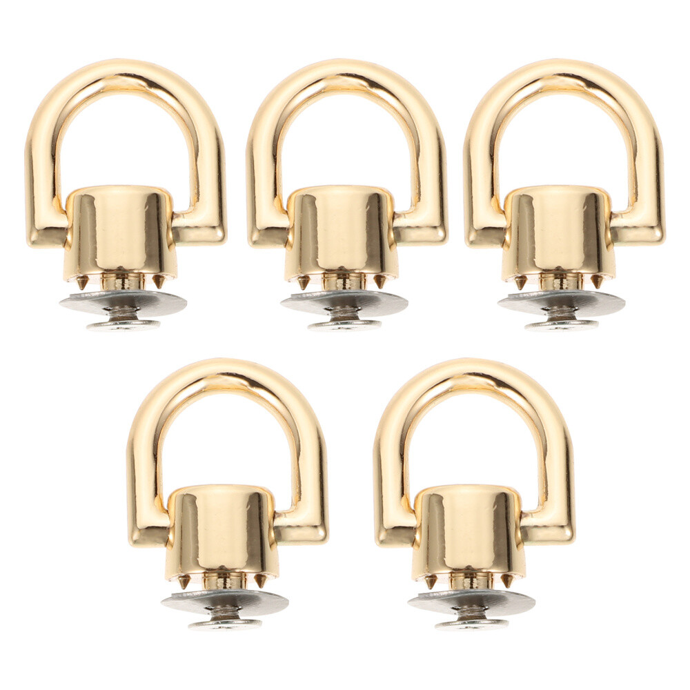 5 Pcs Handbag Clips Luggage Connection Buckle Single Shoulder
