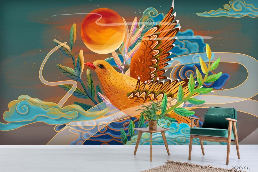 3D Chinese Style Painting Wall Murals Wallpaper Murals Wall Sticker 18
