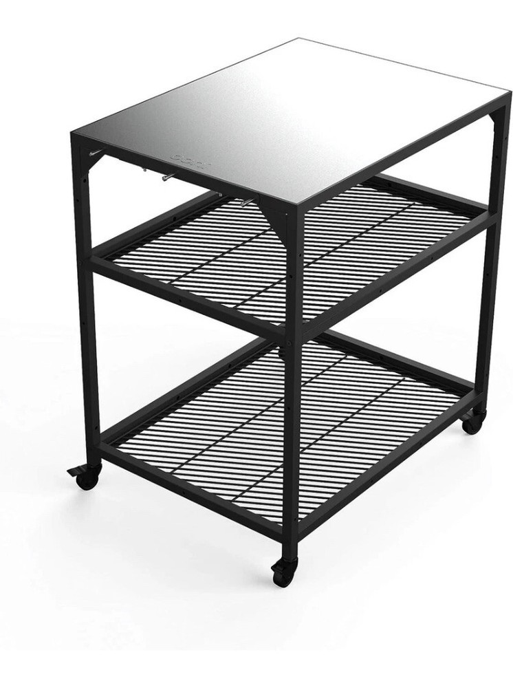 Ooni Outdoor Kitchen Station Range Modular Table Medium 60 x 80cm, Black