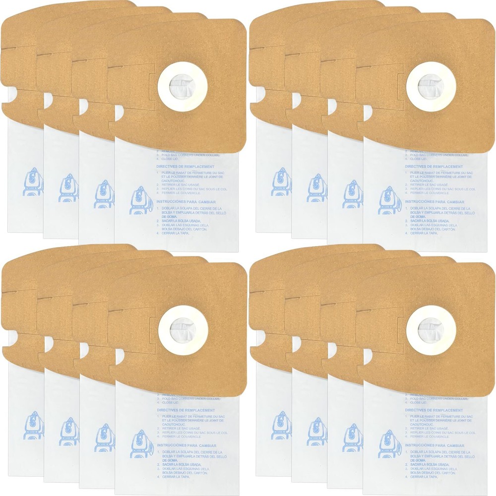 16 pack 3670 & 3680 MM Micro Filtration Vacuum Bags for Eureka Style MM Eurek...