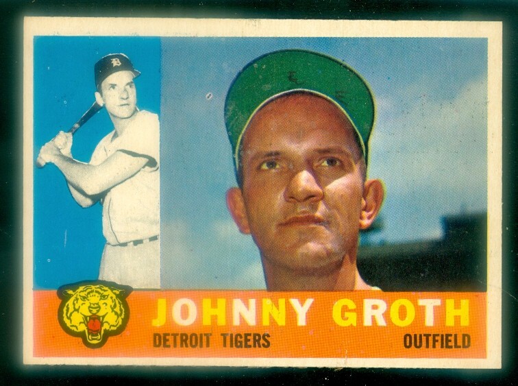 1960 Topps #171 Johnny Groth Baseball Card EXMT Condition
