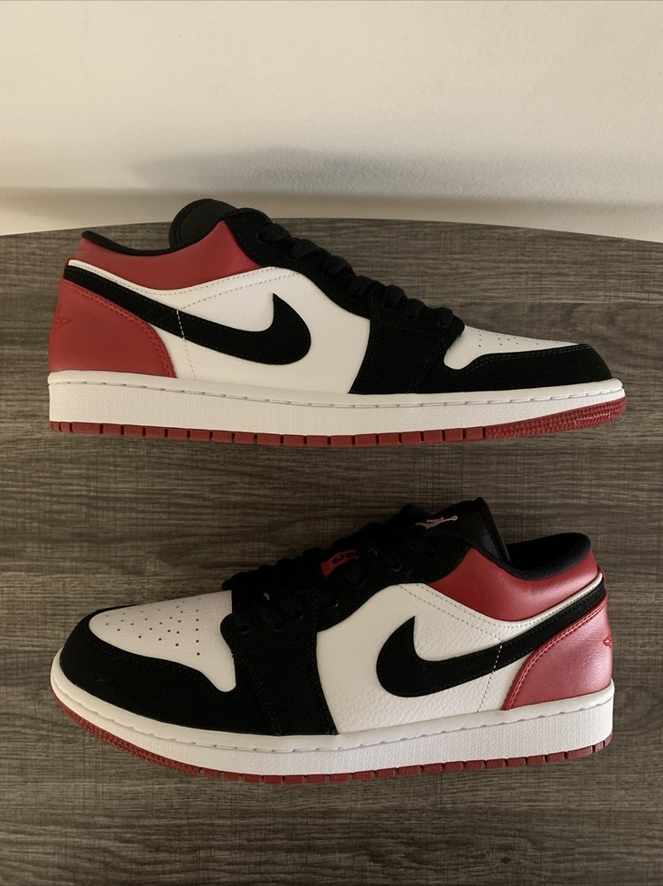 Size 11 - Nike Air Jordan 1 Retro Low Black Toe 2019