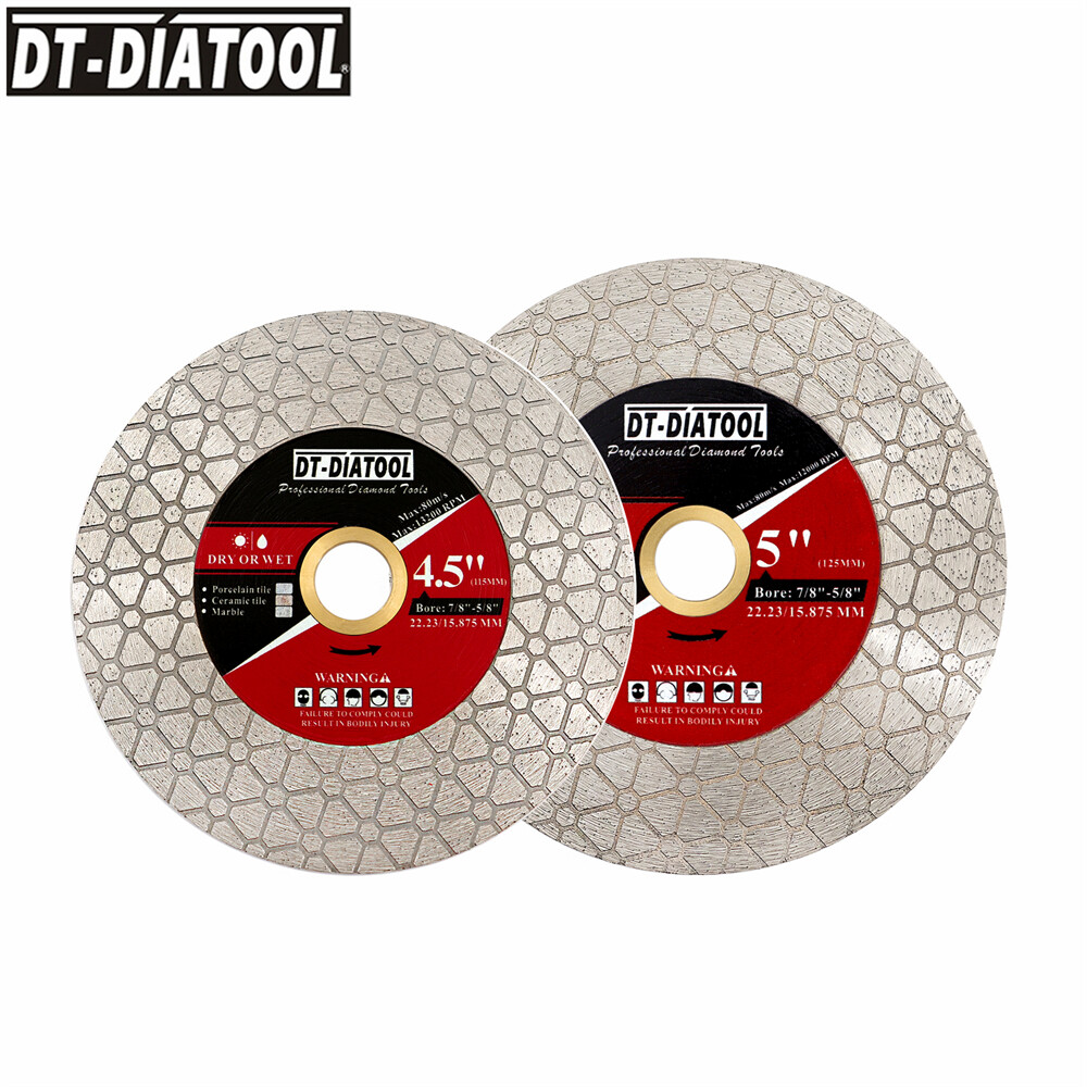 Double-Sided Diamond Grinding Disc for Tile & Ceramic 4.5 or 5 Inch-image