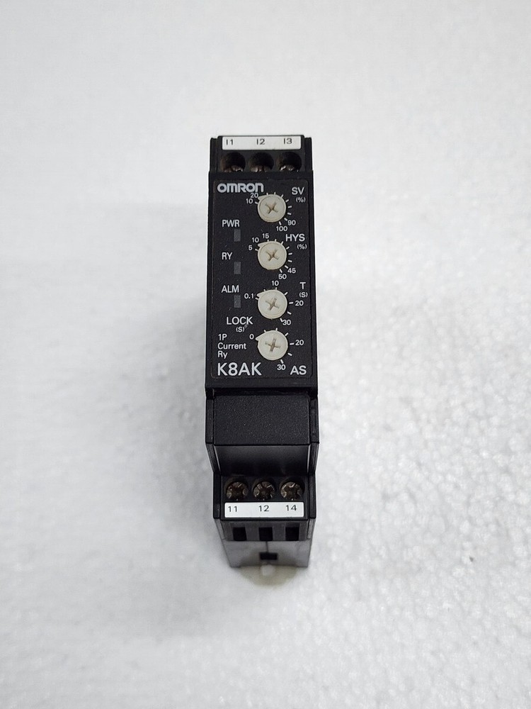 OMRON K8AK-AS2 MEASURING & MONITORING RELAYS 24VAC/DC