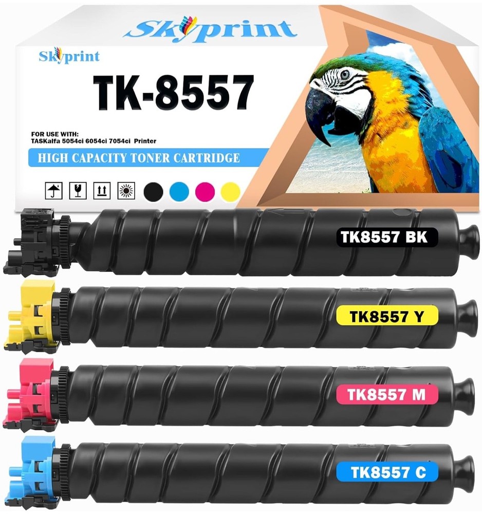 High Capacity TK-8557 TK8557 Toner Cartridge Kyocera TK-8557K TK-8557C TK-8557M
