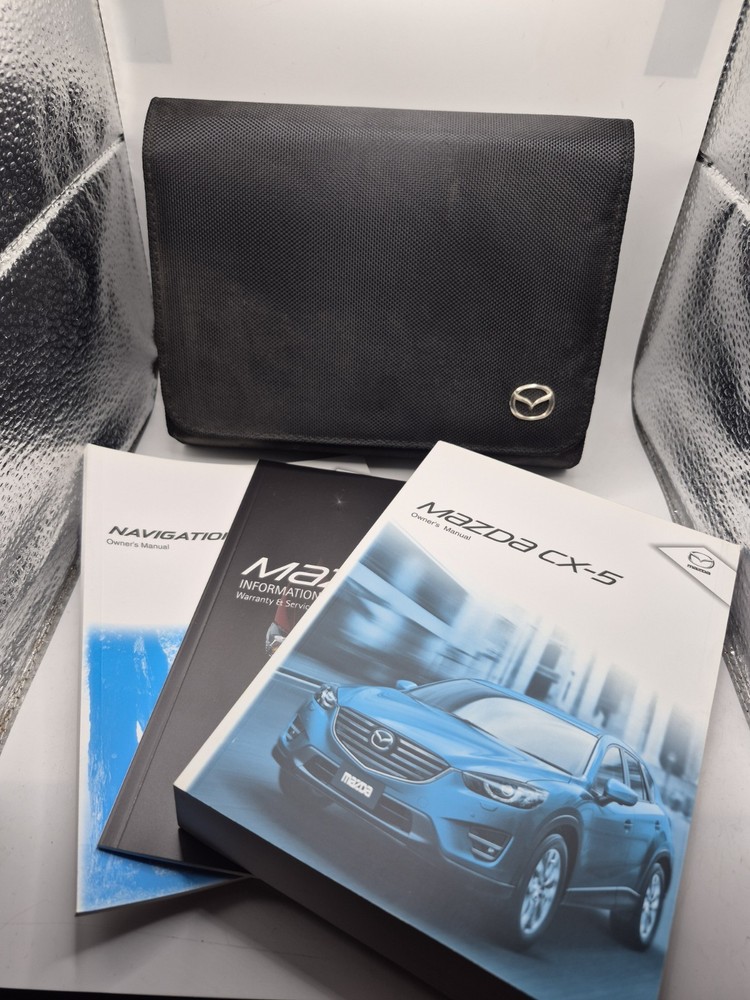 2012 Mazda CX-5 Genuine OEM Owner's Manual and Wallet