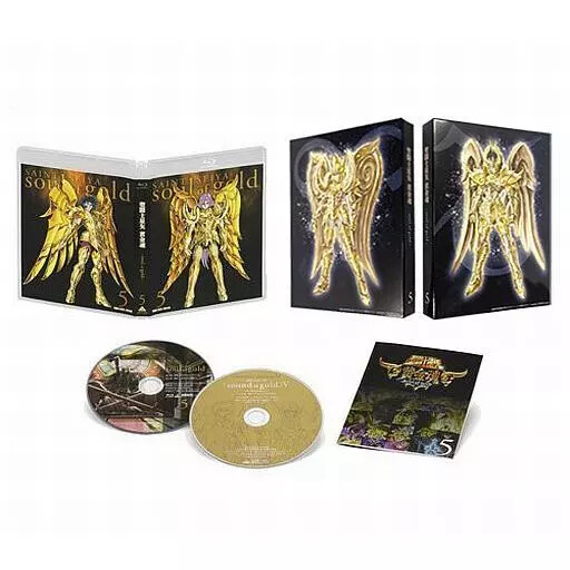Blu-ray Disc Saint Seiya Golden Soul -soul of gold- 5 [Special Limi Japan Import