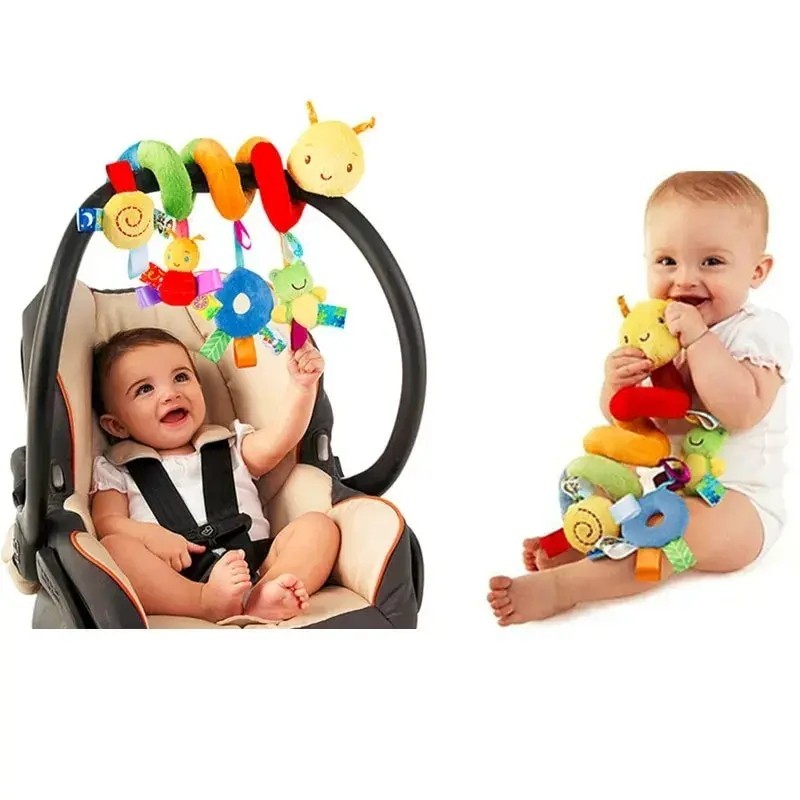Musical Spiral Crib Stroller Car Seat Travel Hanging Toys Baby Boys Girls
