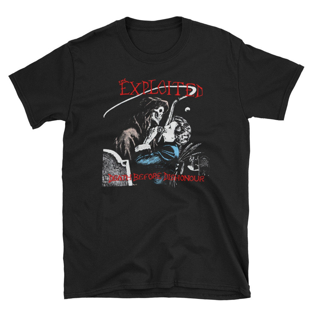 The Exploited Death Before Dishonour Shirt, Discharge, GBH, UK Subs, Unisex tee