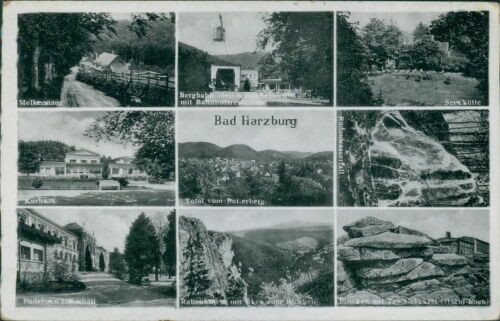 Ansichtskarte Bad Harzburg Badehaus Molkenhaus Bergbahn ... (Nr.9733)