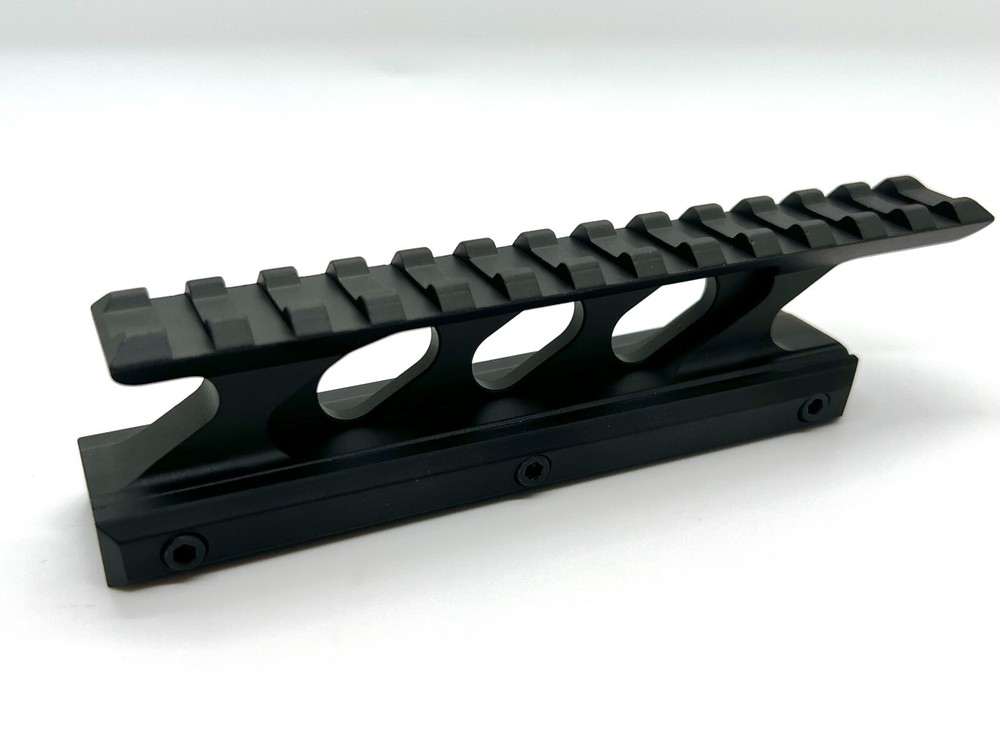 5.5-Inch Cantilever Picatinny Rail 1-Inch Riser Mount for Optics and Red Dot Sights