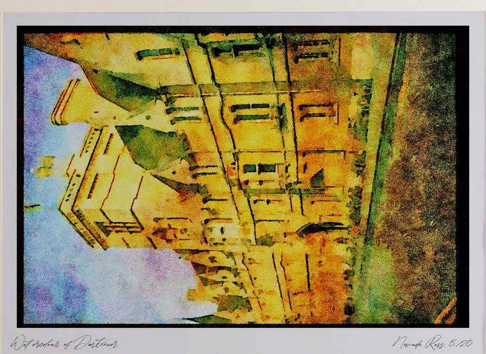 734003 Balliol College Broad Street Oxford Great Britain A4 Watercolour print