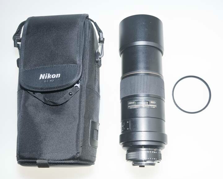 Nikon 1909 Nikkor AF-S 300mm f/4D IF-ED Lens for Nikon DSLR - Black