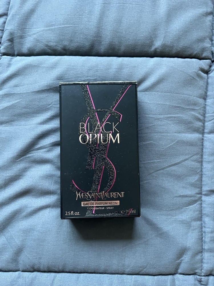 Yves Saint Laurent Black Opium Eau de Parfum Spray, 2.5 Oz 75ml