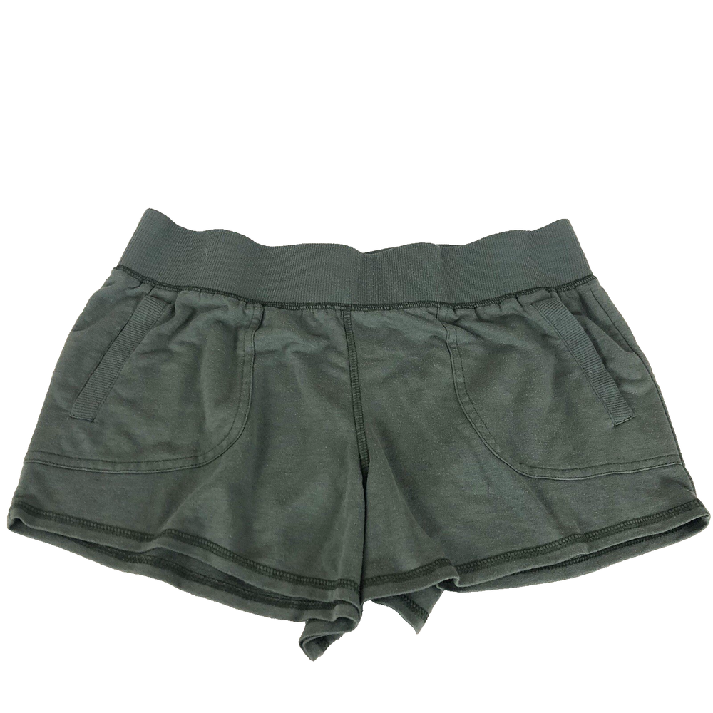 Athletic works shorts women’s large army green casual athletic wear yoga