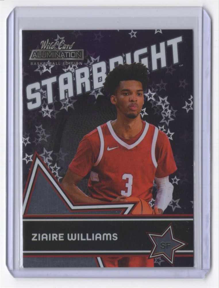 2021-22 Wild Card Alumination Starbright Ziaire Williams Memphis Grizzlies