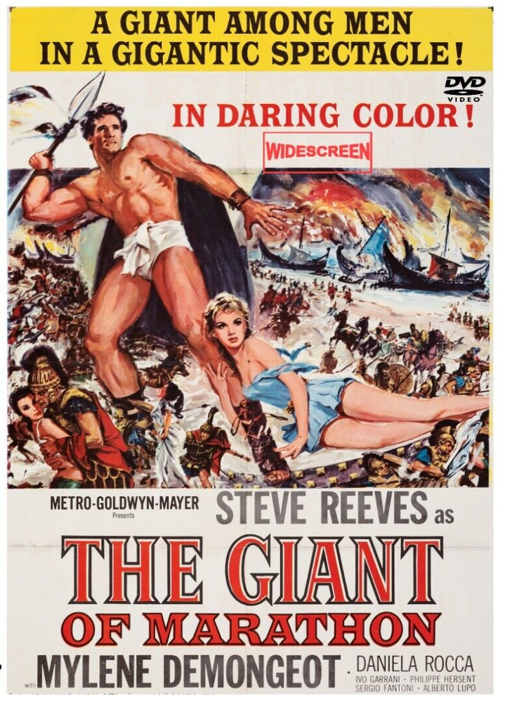 Giant of Marathon  1959  DVD Steve Reeves Widescreen Remastered Action