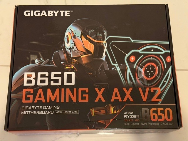 GIGABYTE B650 GAMING X AX V2 AM5 ATX DDR5 Motherboard Wifi-6e Brand New