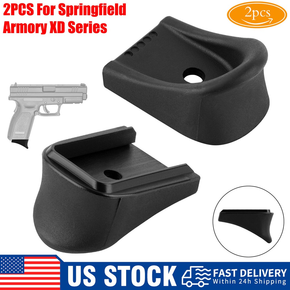 2 Pcs Grip PG XD Grip Extension for Springfield Armory XD Series 9mm .40 S&W USA